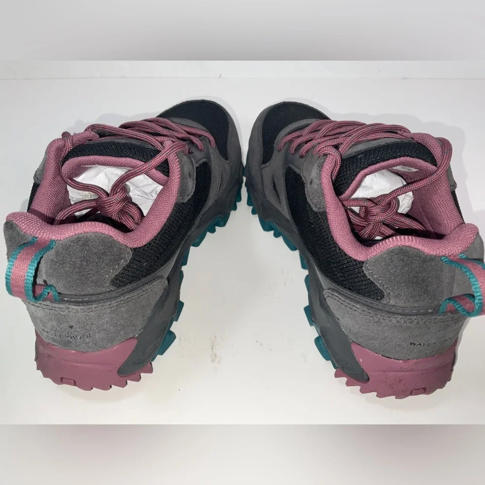 Women’s Columbia IVO Trail Waterproof Hiking Shoes Black & Mauve - Size‎ 5